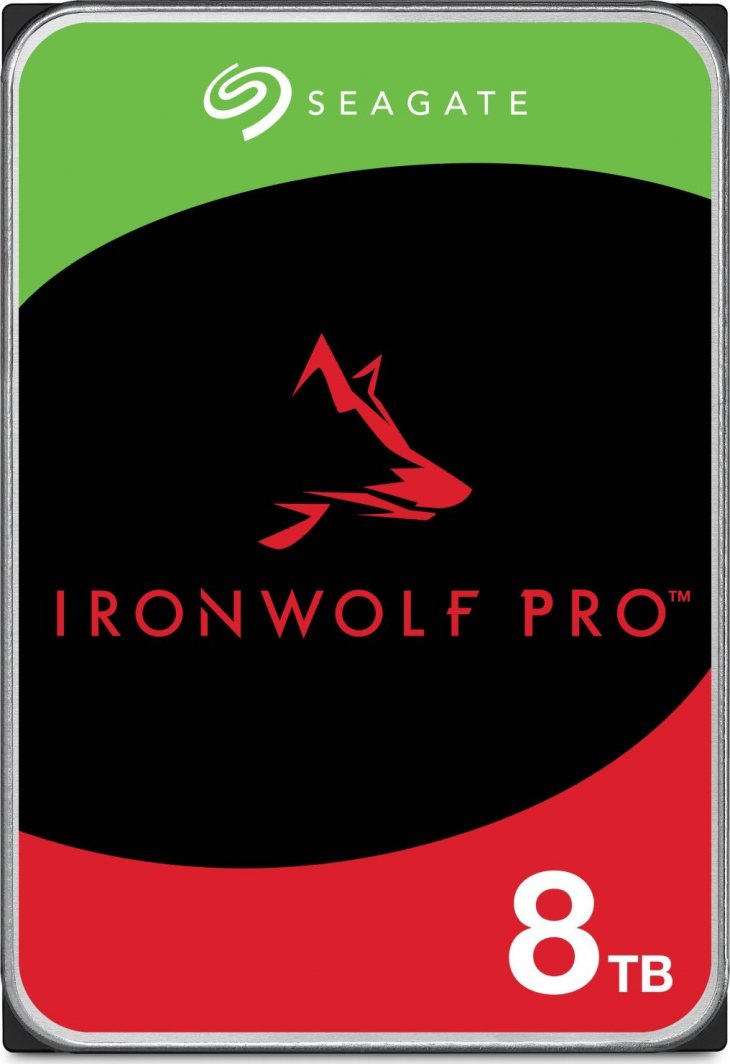 Disk për server Seagate IronWolf Pro, 8TB, 3.5", SATA III, i zi