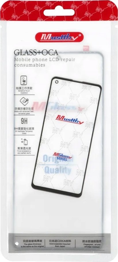 Xham OCA për ekran telefoni Musttby, për Oppo A31, transparent