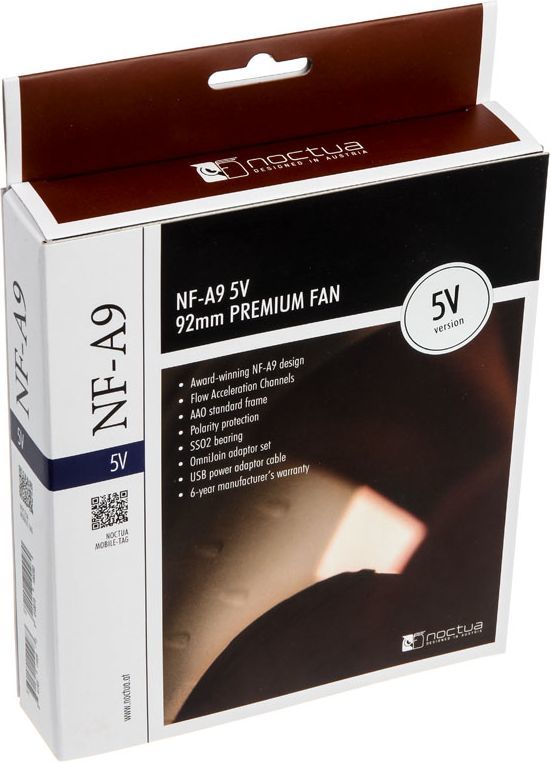 Ftohës Noctua NF-A9 5V, 92 mm