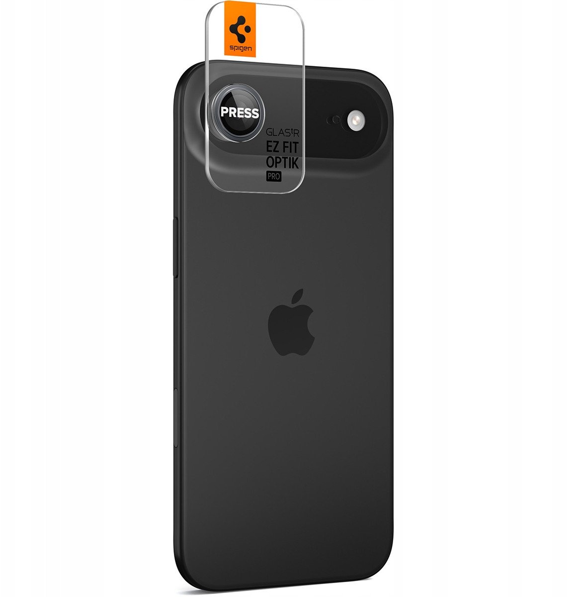 Mbrojtës xhami kamerë Spigen Glas tR EZ Fit Optik Pro, për iPhone, 2 copë, gri