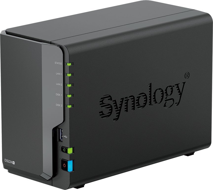 NAS Synology DiskStation DS224+, Intel Celeron J4125, 2GB DDR4, i zi