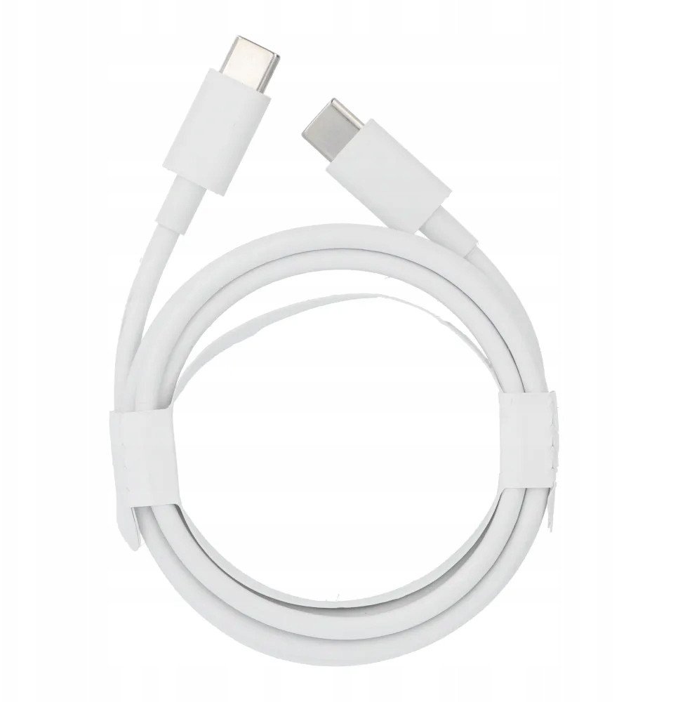 Kabllo USB C Google OEM, Type C në Type C, 3A, 1 m, e bardhë