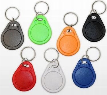 Çelës inteligjent ACS Keyfob Mifare Classic 1K, kontakt pa tel, i zi