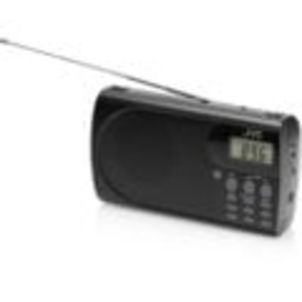 Radio JVC RA-E431B, e zezë