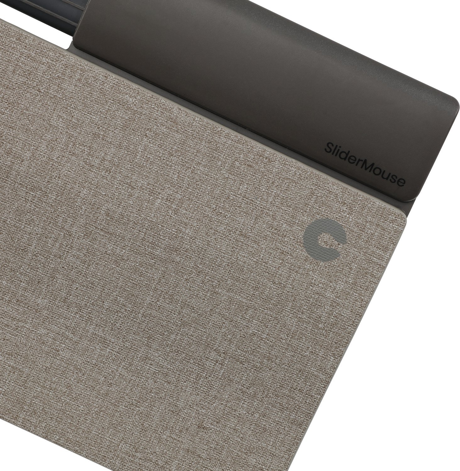 Maus ergonomik Contour Design SliderMouse Pro Wireless, pa tela, me mbështetëse kyçi standarde, gri e hapur