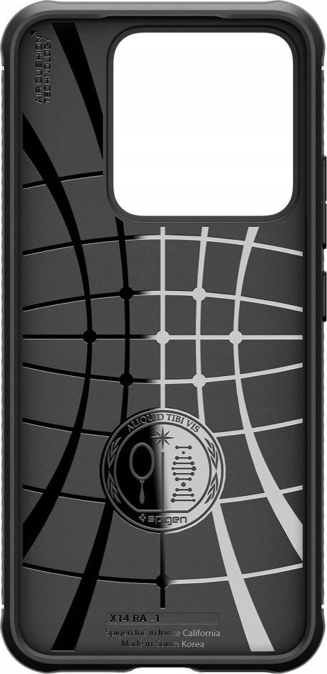 Mbulesë telefoni Spigen Rugged Armor, Xiaomi Redmi Note 13 5G, TPU, e zezë matte