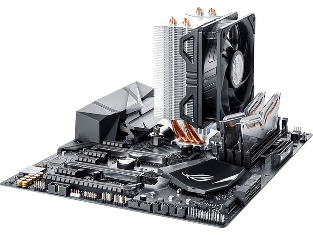 Ftohës CPU Cooler Master Hyper 212 Evo V2, 120mm, i zi/i argjendtë