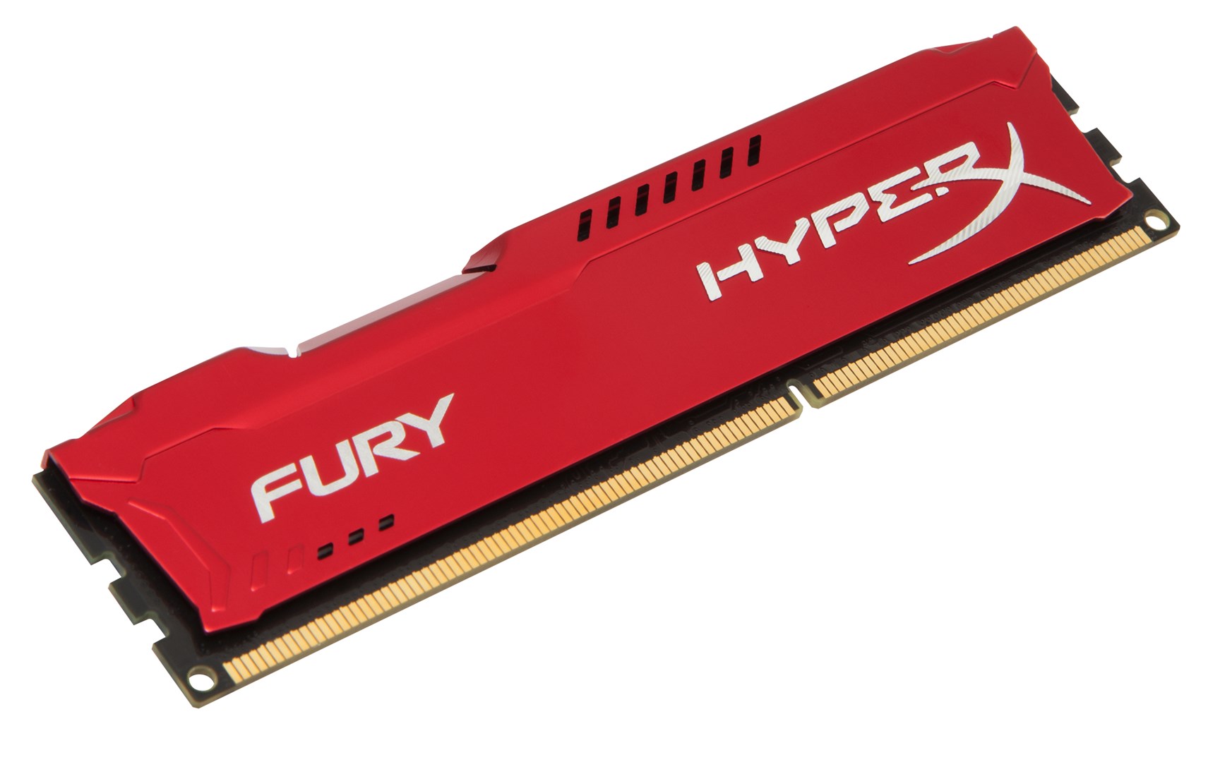 Memorie RAM Kingston HyperX FURY, 8GB (2x4GB), DDR3, 1600MHz, e kuqe