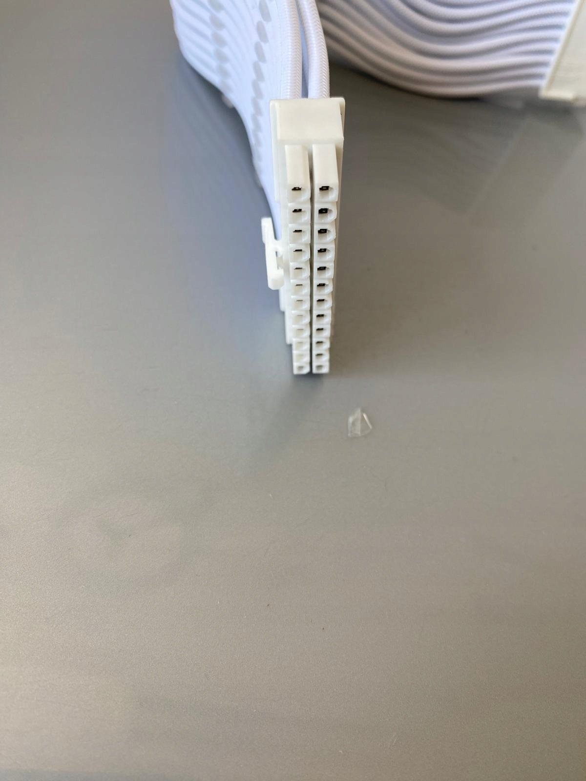 Kabllo zgjatuese PSU SilverStone SST-PP07E-MBW-V2, 24 pin ATX, 30cm, e bardhë