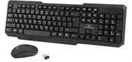 Set tastierë dhe mi Esperanza Titanum Memphis TK108, wireless, USB, i zi