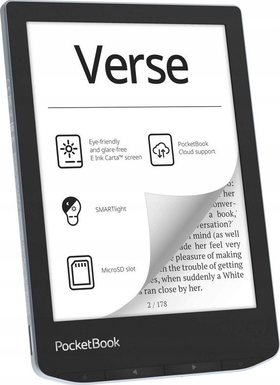 Lexues elektronik PocketBook Verse, 6", E-Ink Carta, SMARTlight
