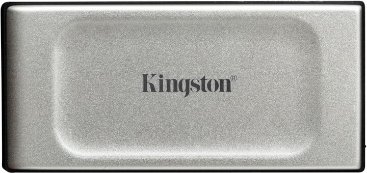 Disk i jashtëm Kingston XS2000 - 500GB, i argjendtë