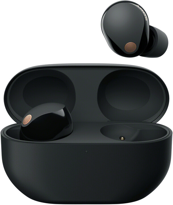 Dëgjuese Sony Noise Cancelling WF-1000XM5, të zeza