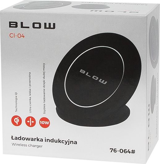 Karikues wireless BLOW WCH-04, 10W, induktiv, i zi