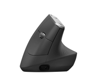 [OUTLET] Logitech MX Vertical Mouse, RF Wireless+Bluetooth, ергономски, сив