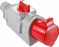 Prizë murale e izoluar L-O-P 197, 32A, 400V 3P+N+PE
