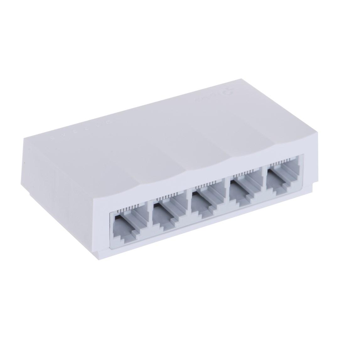 Switch rrjeti TP-Link LS1005, 5 porta, 10/100 Mbps, i bardhë