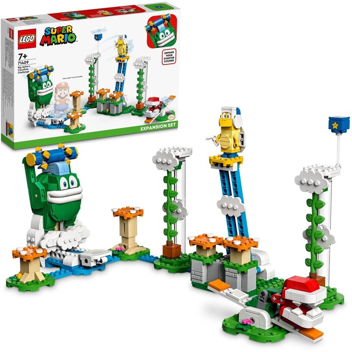 Set zgjerimi LEGO® Super Mario™ 71409 Big Spike Cloud Challenge, 540 pjesë