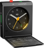 Orë alarmi Braun BC05B, digjitale, kompakte, e zezë