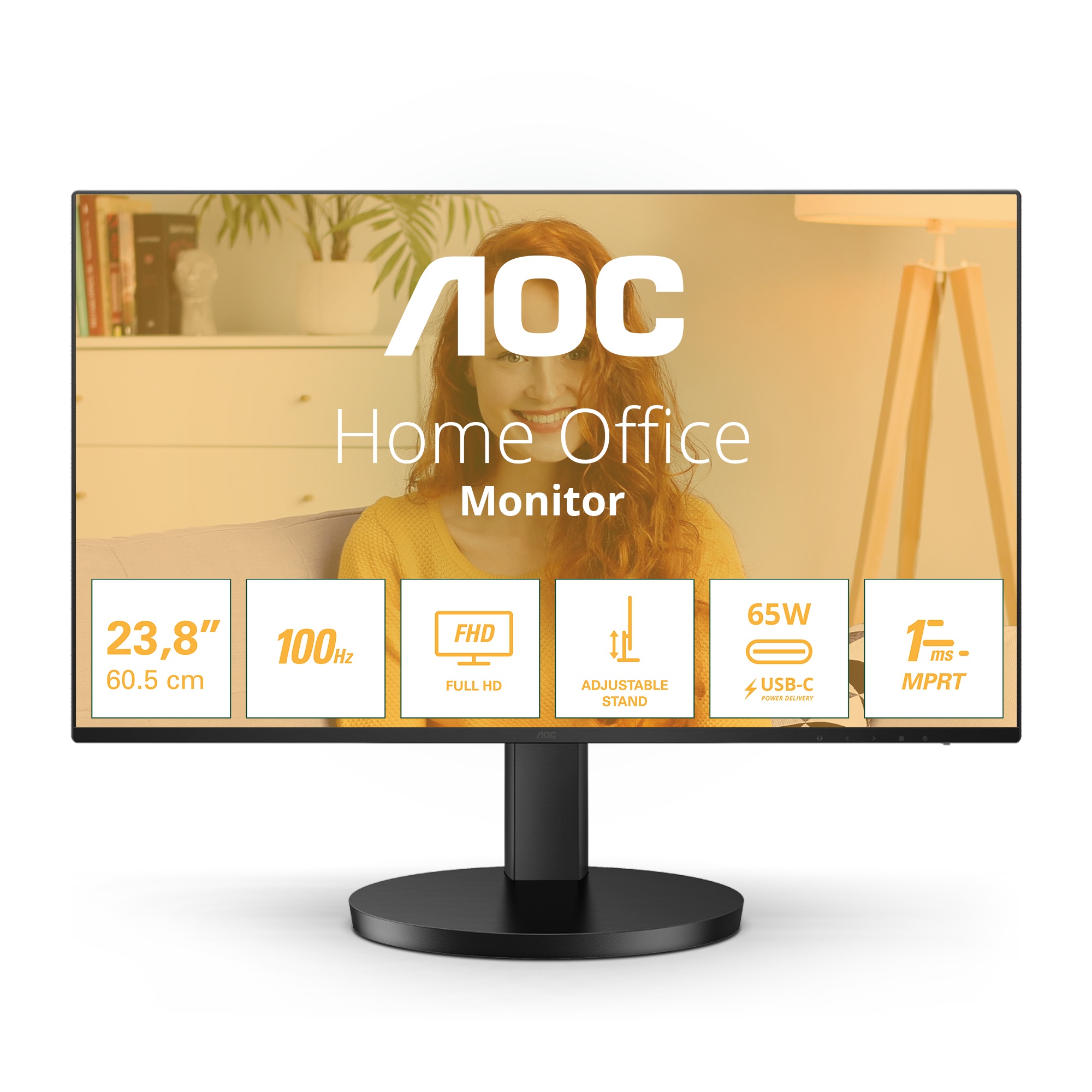 Monitor AOC 27B3CF2, 27", Full HD, i zi