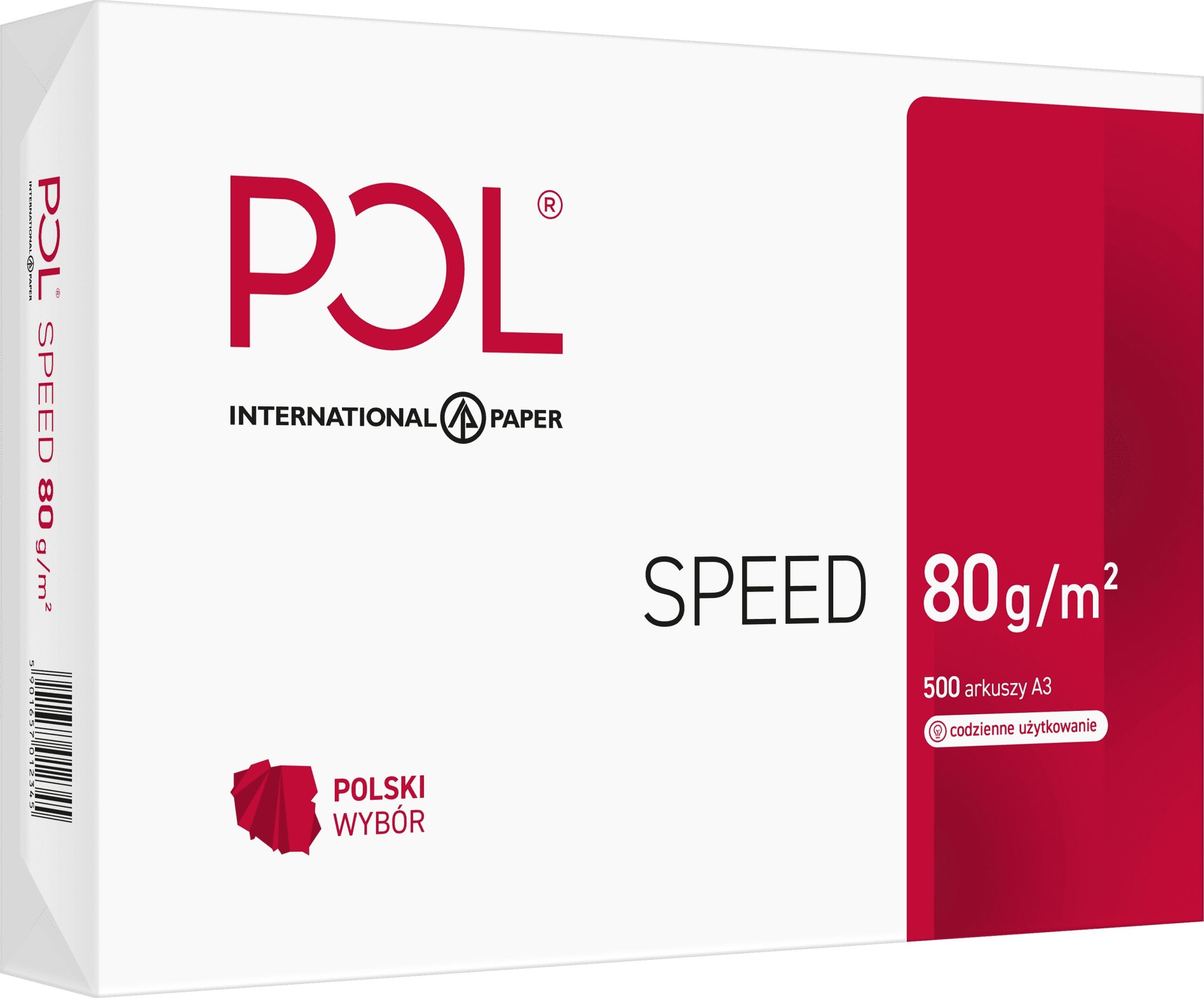 Fleta të bardha shtypi International Paper PolSpeed ​​A3, 500 copë