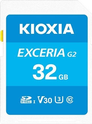 Kartë memorie Kioxia Exceria Gen 2, SDHC 32GB, 100MB/s, e bardhë