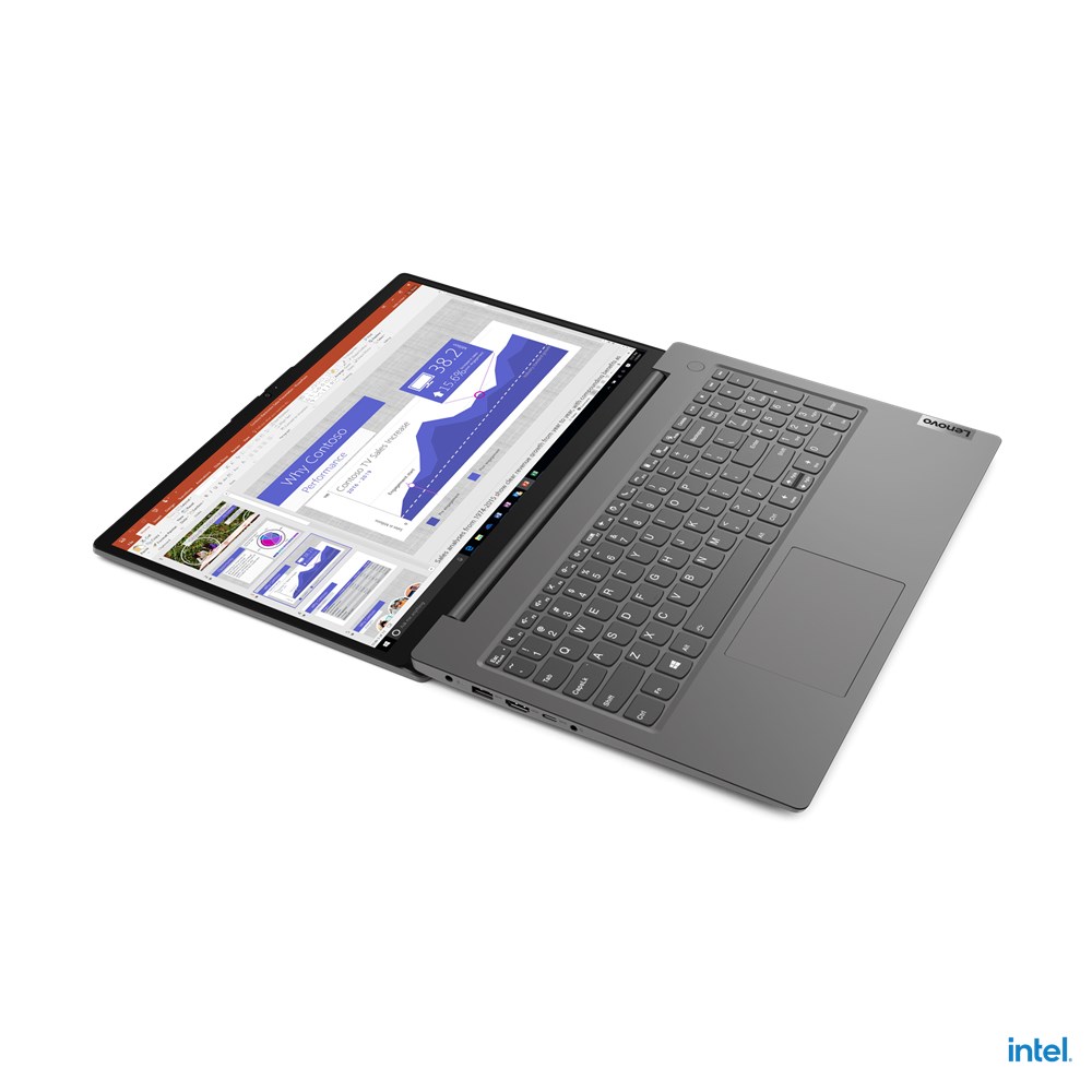 Laptop Lenovo V V15, 15.6", Intel i3-1115G4, 8 GB RAM, 256 GB SSD, i zi