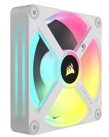 Ventilatorë Corsair iCUE LINK QX120, RGB, 120mm, Triple Kit, i bardhë