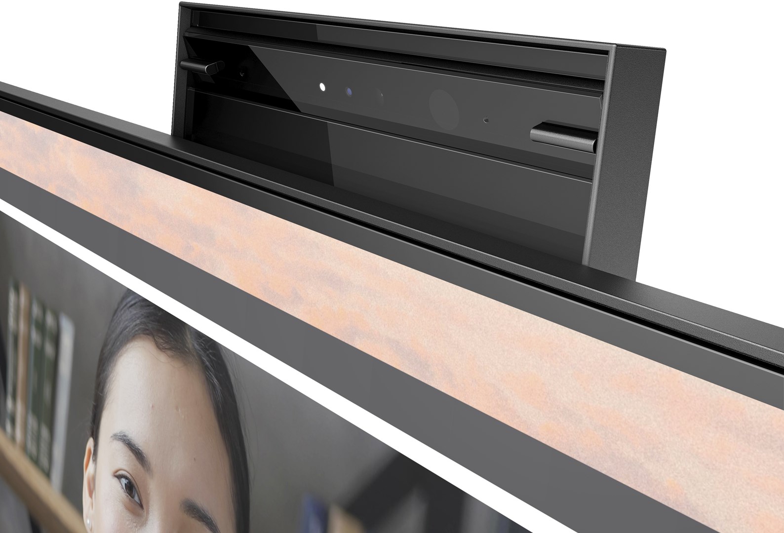 Monitor HP E24mv G4, 23.8", FHD, IPS, kamerë, i zi/i argjendtë