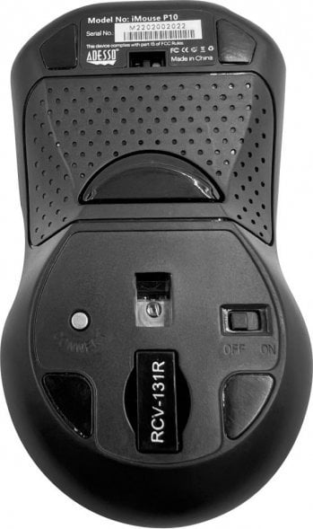 Maus pa kabllo iMOUSE P10 Air Mouse, wireless, USB, i zi