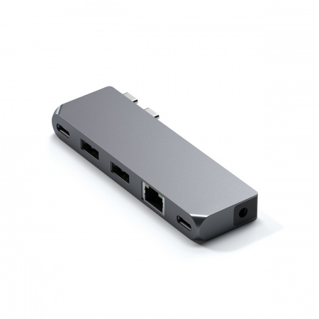 [OUTLET] Përshtatës Satechi Aluminium Pro Hub Mini, i hirtë