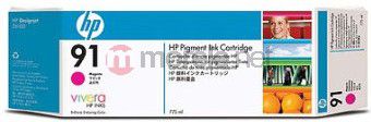 Kartridha boje HP 91, 775 ml, pigment, magenta