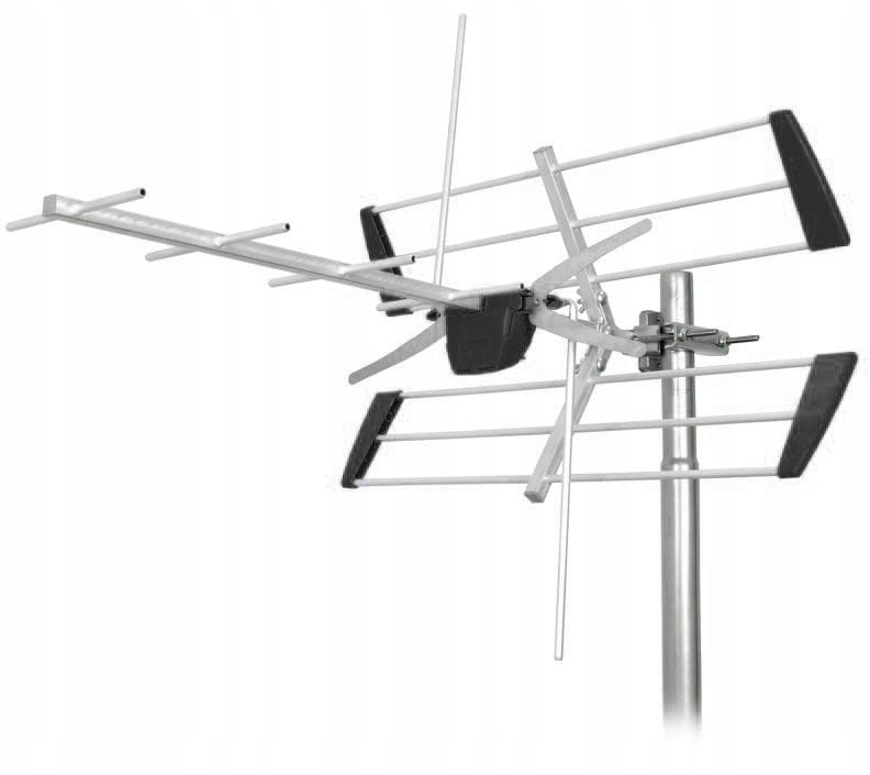 Antena DVB T2 Televes Yagi Edge Plus MIX, VHF UHF, 5G filter, gri