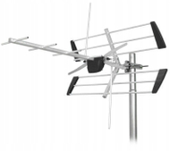Antena DVB T2 Televes Yagi Edge Plus MIX, VHF UHF, 5G filter, gri