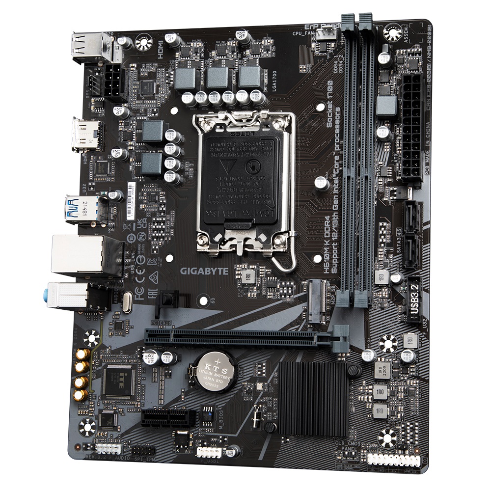 Pllakë amë GIGABYTE H610M K DDR4