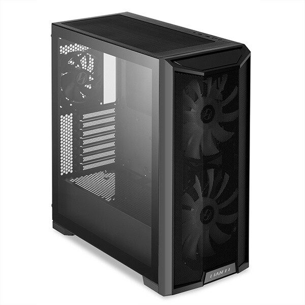 Kasë LIAN-LI LANCOOL 215, Mid Tower - ARGB, Tempered Glass, e zezë