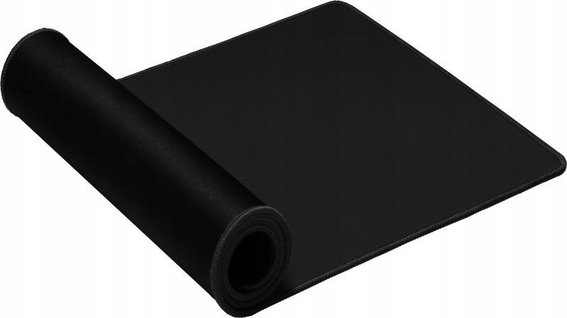 Mousepad One Black XXL, 5 mm, bazë gome kundër rrëshqitjes, i zi