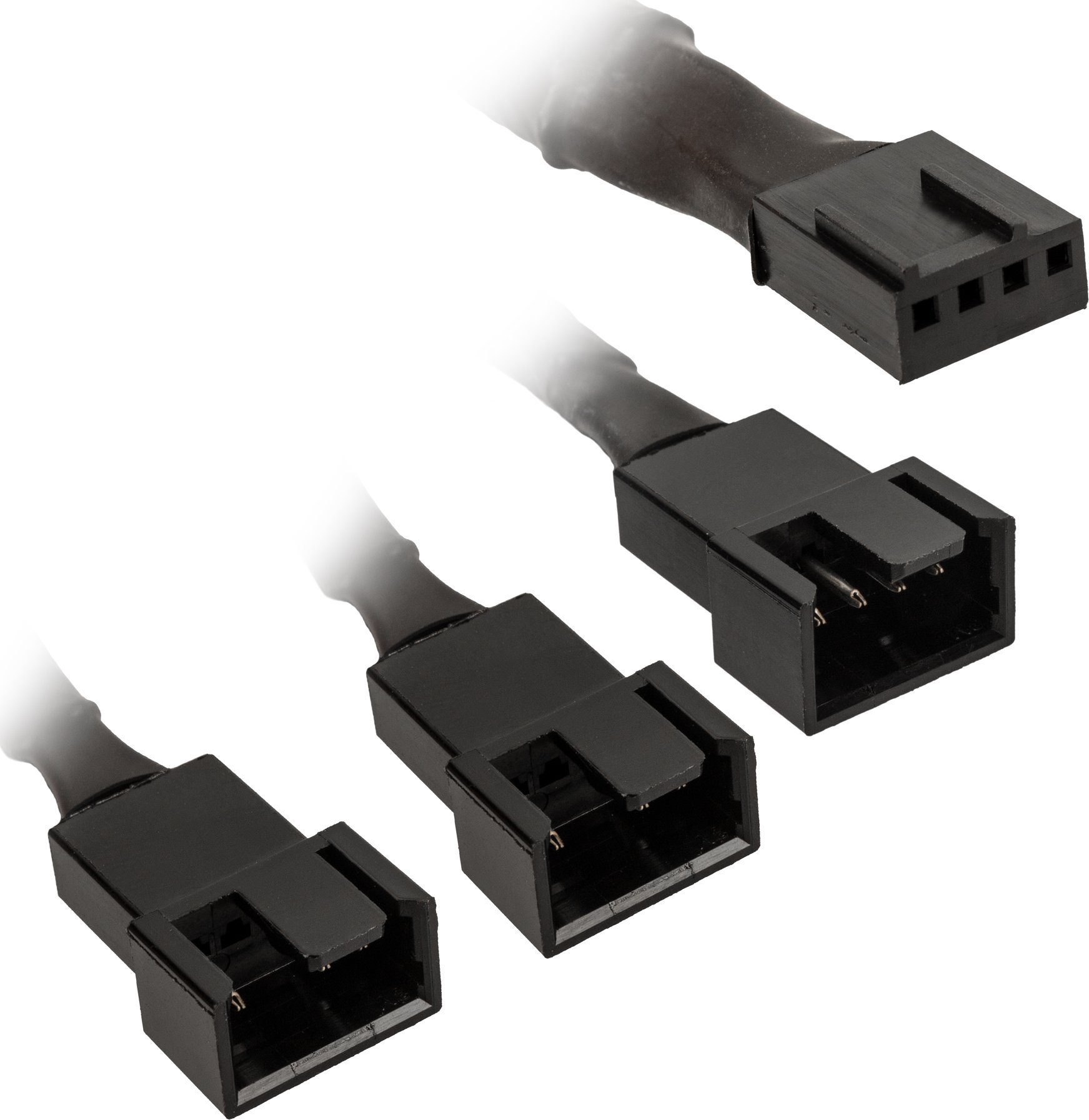 Kabllo ndarëse PWM Kolink 1 në 3, 35cm, e zezë