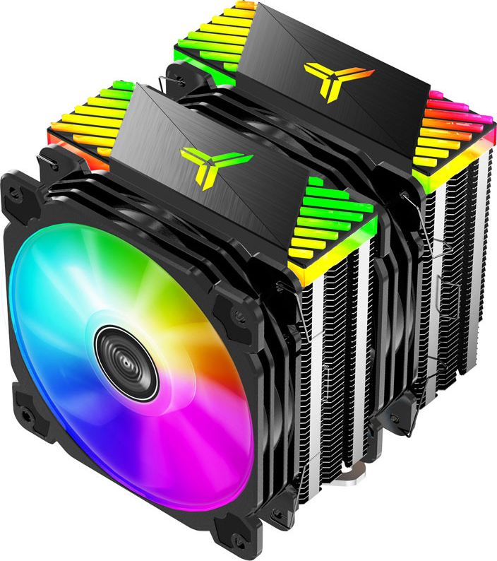 Ftohës procesori Jonsbo CR-2000 GT ARGB, dual tower, 2x 120mm PWM, i zi