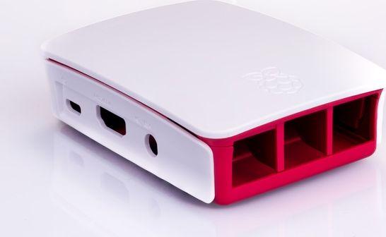 Kasë per Raspberry Pi 3 / 3B / 3B+, e bardhë