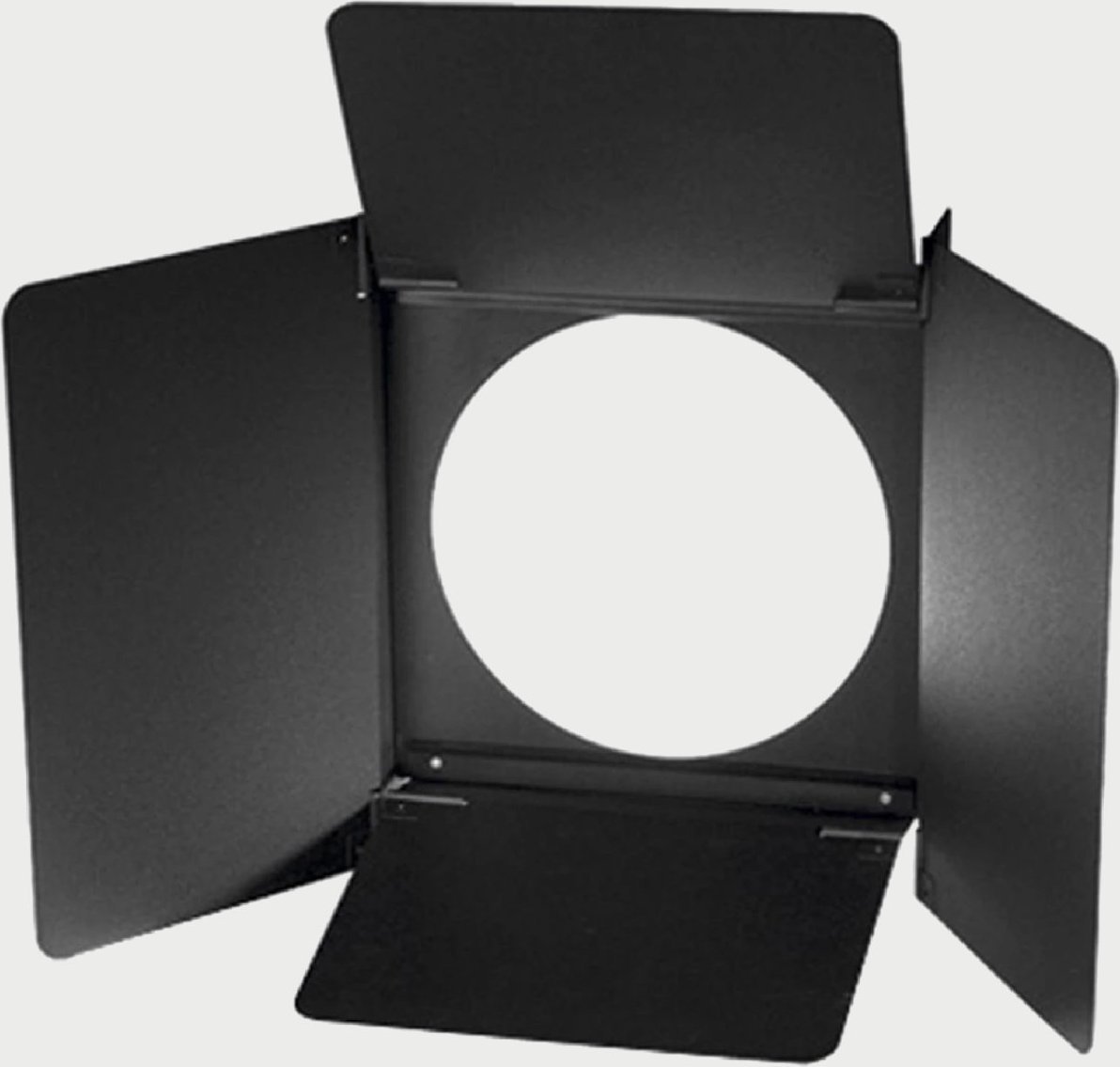 Set barn door për blic fotografic Elinchrom 21cm, 4 krahë rregullues, i zi