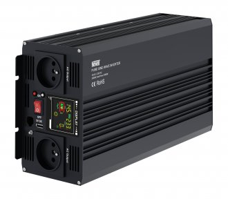 Inverter Newell Pure Sine Wave, 2000W, 12V në 230V