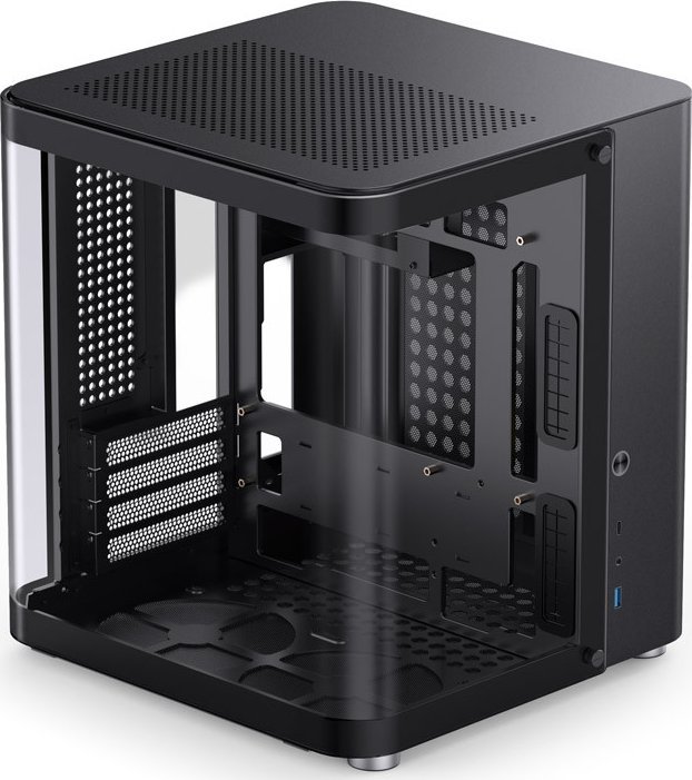 Kasë Jonsbo TK-1 2.0, e zezë, Mini Tower