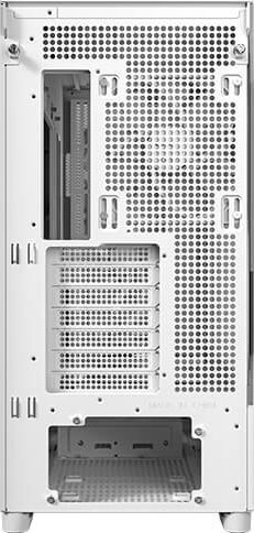Kornizë PC Antec FLUX MIDI Tower, ATX, 5 ventilatorë, e bardhë
