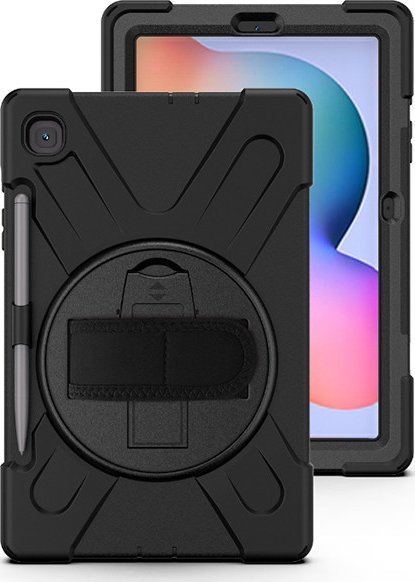 Kllëf tablet eStuff Samsung Galaxy Tab S6 Lite, cover mbrojtës, gri