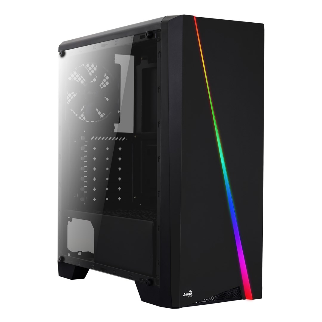 Kuti kompjuteri Aerocool Cylon, Midi Tower, ATX, e zezë