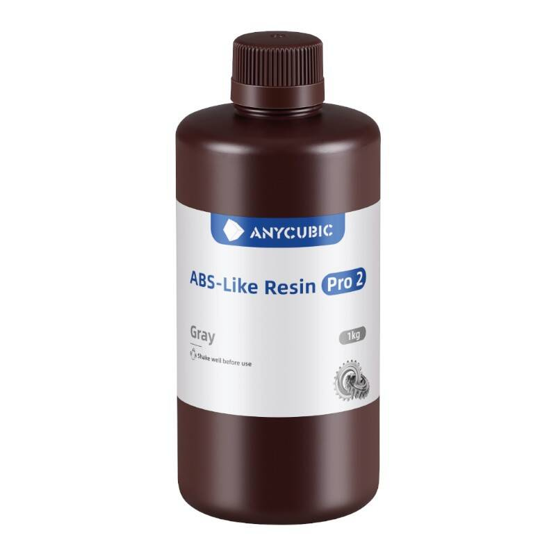 Rezinë për printer 3D Anycubic ABS-Like Resin Pro 2, 1L, gri