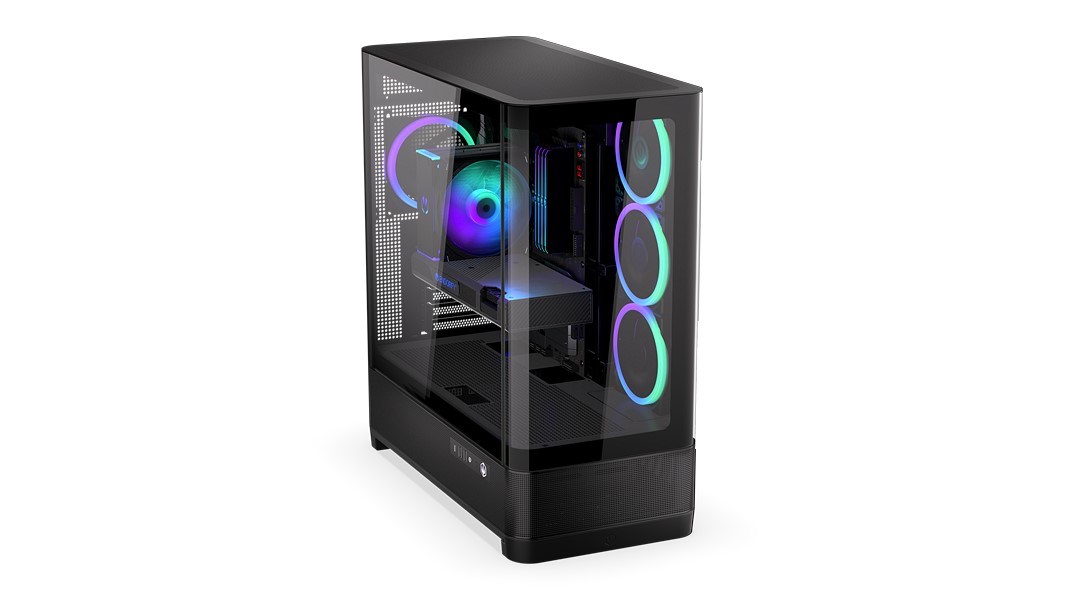 Kabinë PC Endorfy Aquarius 8000 Crown, full tower, 4x ARGB, e zezë