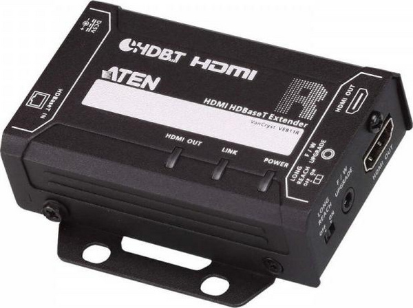 Приемник Aten VE811R HDMI HDBaseT, црн