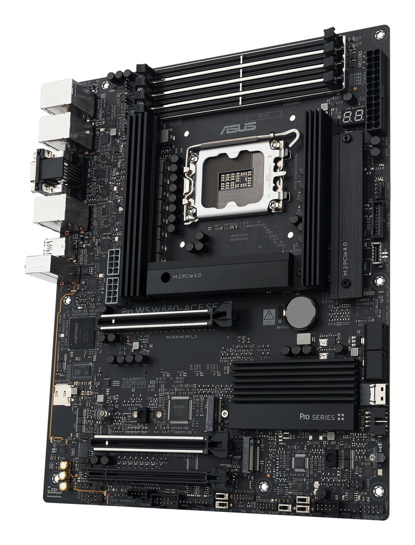 Pllakë amë ASUS PRO WS W880 ACE SE, Intel W880, ATX, e zezë